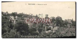 Old Postcard Poitiers Out From Tunnel