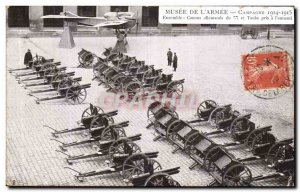 Old Postcard Musee De L Armee Campaign 1914 915 German guns of 77 and has tak...
