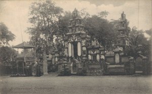 Indonesia Brahma Temple Tjakranegara Vintage Postcard NI-01