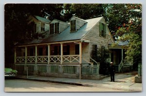 Watlington House Built In 1825 In KEY WEST Florida Vintage Postcard 0820