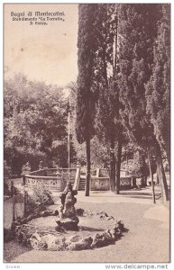 Bagni Di Montecatini, Stabilimento La Torretto, Il Parco, ITALY, 1900-1910s