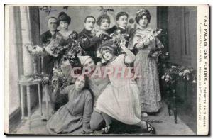 Old Postcard Au Palais des Fleurs Operette in 3 acts by Max Paul