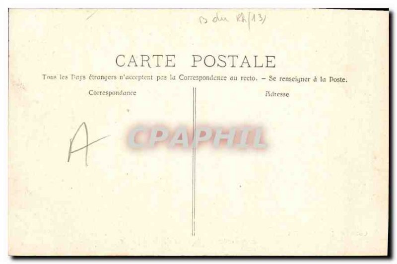 Old Postcard Aix en Provence Aqueduct Roquefavour