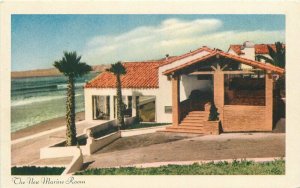 La Jolla San Diego California 1950s New Marine Room Postcard Hester Smith 20-329