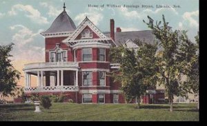 Nebraska Lincoln Home Of William Jennings Bryan Albertype