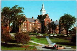 VINTAGE POSTCARD HISTORIC OLD MILL AT THE UNIVERSITY OF VERMONT AT BURLINGTON