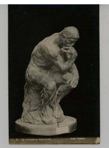 Le Penseur by Rodin (The Thinker)    RPPC