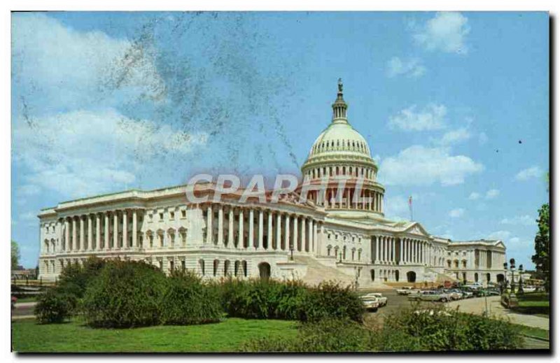 Modern Postcard United States Capitol The Cornerstone Was Laid In Burned By t...