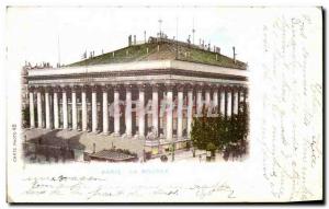 Old Postcard Paris Bourse