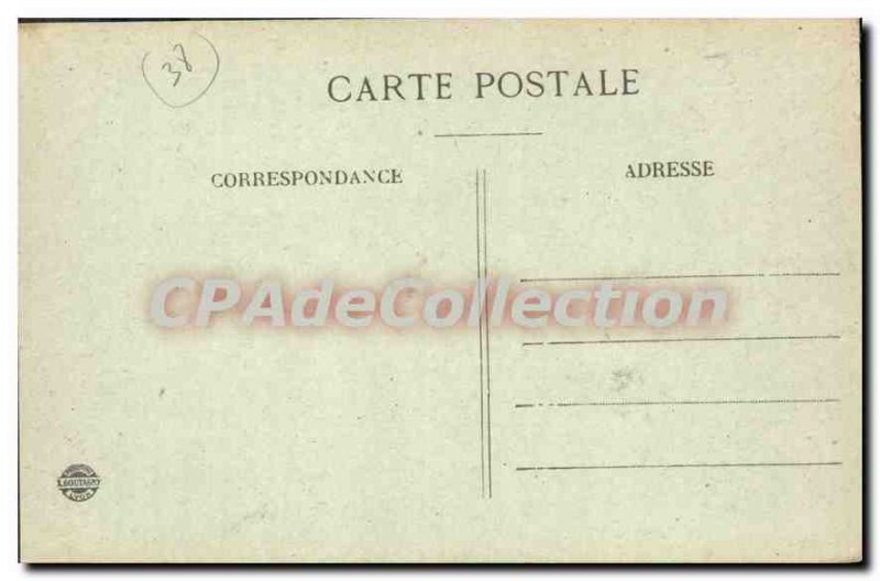 Old Postcard Grenoble Le Jardin De Ville