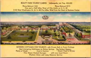 Linen PC Beauty Park Tourist Cabins 5145 West Washington St Indianapolis Indiana