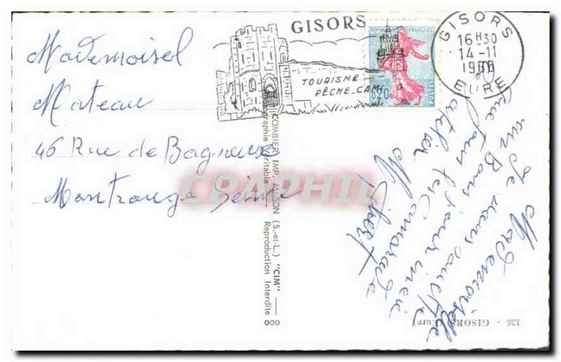 Old Postcard Remembrance Gisors Eure