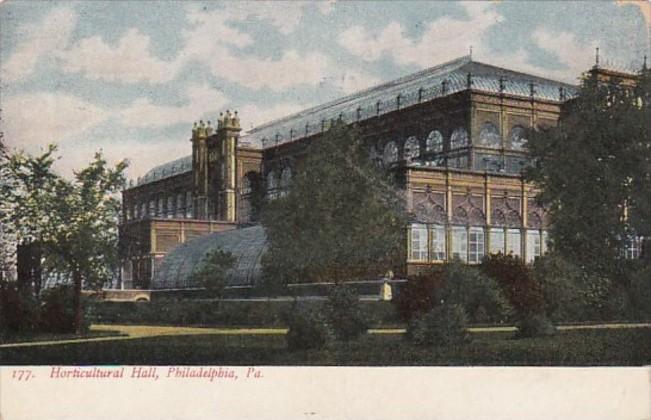 Pennsylvania Philadelphia The Horticultural Hall 1908