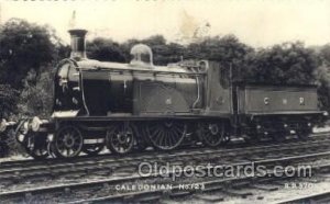 Caledonian Railway Express Train Locomotive  Steam Engine 1963 postal used 1963