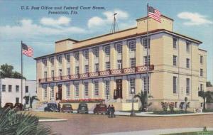 Florida Pensacola Post Office and Federal Court House 1945 Curteich