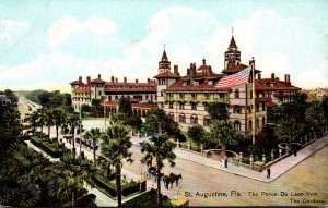 Florida St Augustine Hotel Ponce De Leon From The Cordova