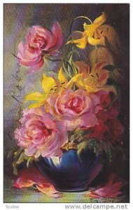 Flowers , artist Mary GOLAY , PU-107