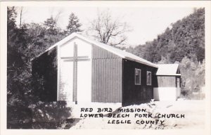 Kentucky Leslie County Red Bird Mission Lower Beech Fork Church Real Photo