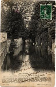 CPA TONNERRE - Vue prise sur d'ARMANCON du Pont de la Sous-.. (656811)