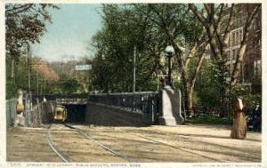 Subway, Public Gardens - Boston, Massachusetts MA  