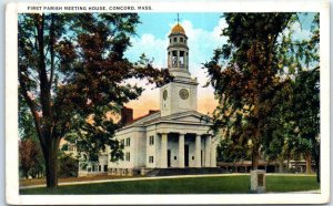 M-62129 First Parish Meeting House Concord Massachusetts