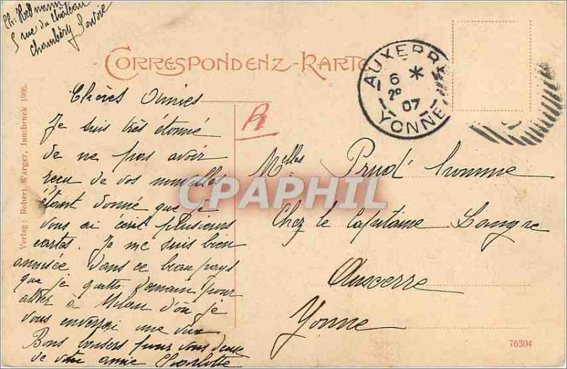 Postcard Old Patscher Kofl