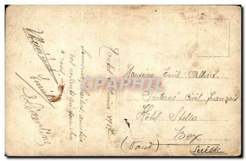 PHOTO CARD ferree road under the snow