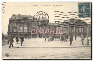 Old Postcard Lille the Prefecture