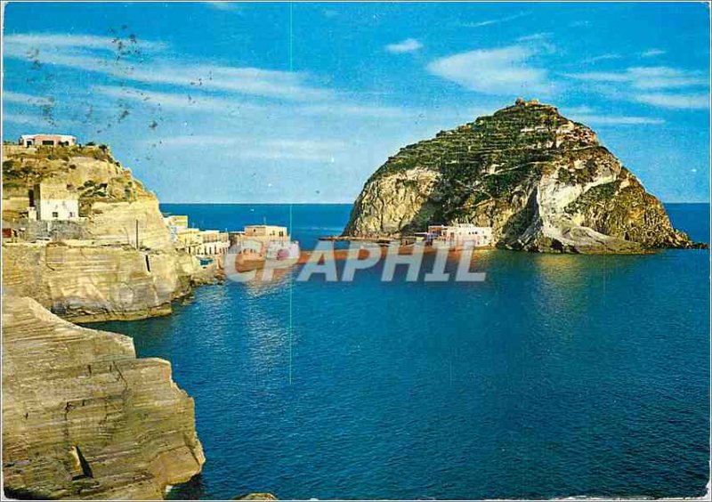 Postcard Modern S Angelo Ischia Le Chateau