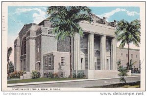 Florida Miami Scottish Rite Temple 1928