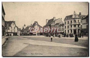 Cusset Old Postcard Place Victor Hugo