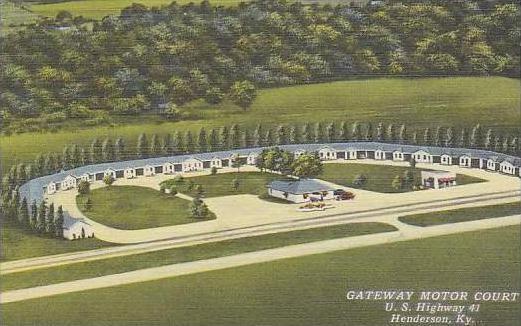 Kentucky Henderson Gateway Motor Court U S Highway 41