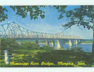 Pre-1980 BRIDGE SCENE Memphis Tennessee TN HJ0703