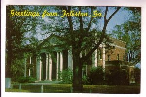 Greetings from Folkston, Georgia, County Court House,