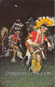 Colorful Fancy Dancers Oklahoma Indian Pow Wows Unused 