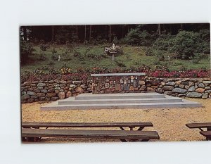 Postcard Cathedral of the Pines St. Francis Chapel Rindge New Hampshire USA