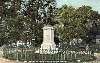 General Stonewall Jackson Monument - Lexington, Virginia