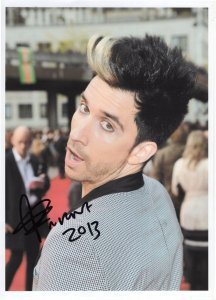 Russell Kane Comedian Giant 12x8 Hand Signed Photo