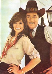 B56054 Larry Hagman Aand Linda Gray    movie star