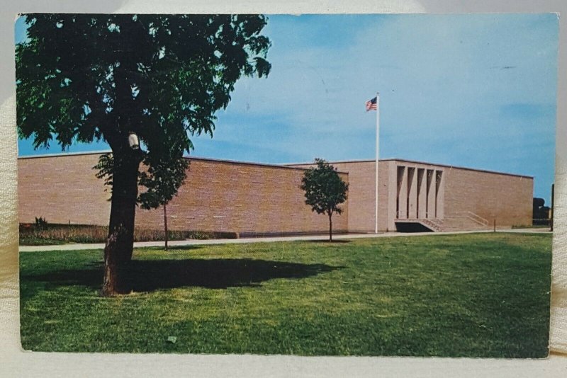 Eisenhower Museum Abilene Kansas Vintage Postcard