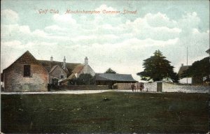 Stroud Gloucestershire Golf Club Minchinhampton Common c1910 Postcard
