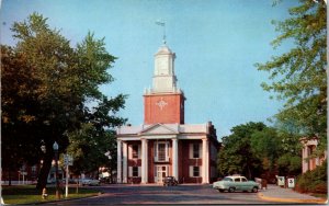 Vtg 1950s Sussex County Courthouse Georgetown Delaware DE Unused Postcard