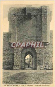 Old Postcard 12 dead acute door of the exterior walls organeau