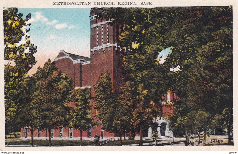 REGINA, Saskatchewan, Canada, 1900-1910s; Metropolitan Church