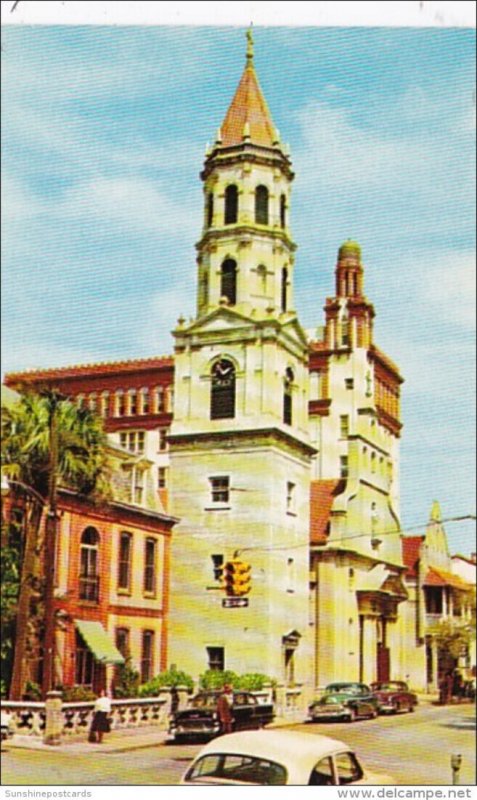 Florida St Augustine Majestic Old Roman Catholic Cathedral