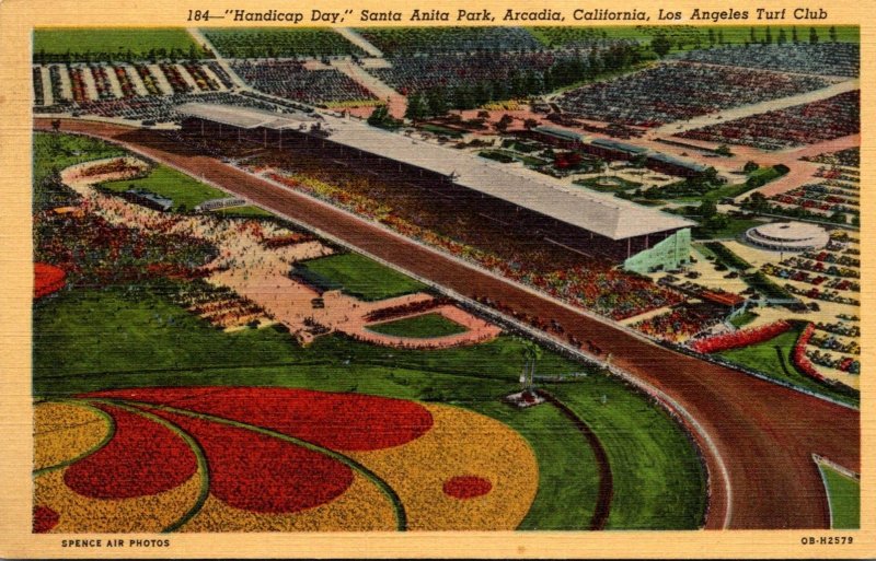 California Arcadia Santa Anita Park Derby Day Los Angeles Turf Cl...