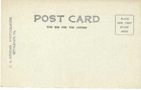 PA - Bushkill Falls Scene with Rustic Bridge  RPPC