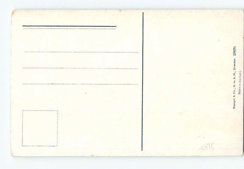 Pre-Linen signed LE BRUN - CUTE GIRL AND PRETTY MOM HUGGING EACH OTHER HJ4368