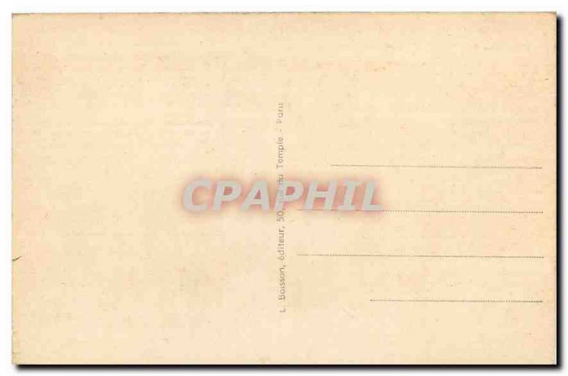 Old Postcard Paris Cathedrale Notre Dame