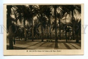 494924 SPAIN Alicante Gomiz boulevard Vintage Roisin postcard